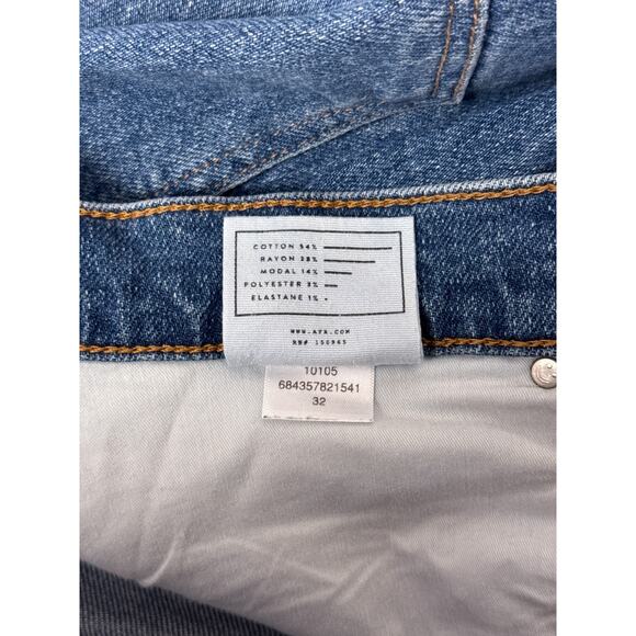 AYR Jeans 32 Womens The Yes Yes Yes Straight Leg Ripped Knee Denim - Picture 7 of 8